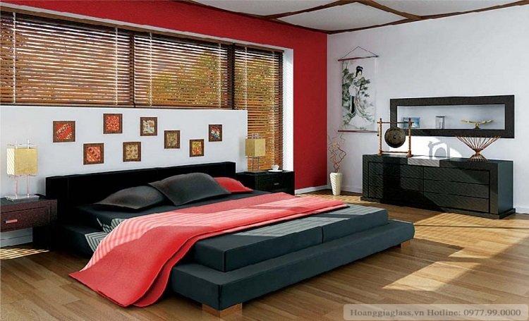 Kính màu phòng ngủ đẹp,hiện đại và sang trọng